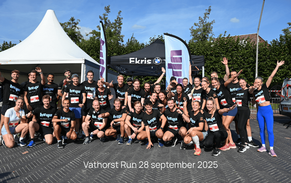 40 professionals van Heyu aan de start